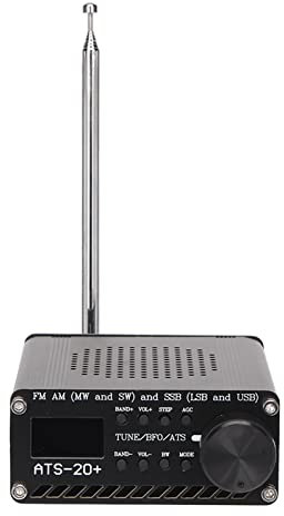 Radio Portable du Récepteur Numérique du World Band avec Une Haute sensibilité, Global Broadcasting World Band Digital Receiver Prend en Charge FM, AM et SSB, pour la Maison,