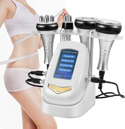 4 In1 Maquina Adelgazamiento Radiofrecuencia Facial Y Corporal Cavitación Ultrasónica 40k Anticelulitis Moldeadores Reductores Celulitis Masajeador Dispositivos Tonificadores Aparato (4 en 1)