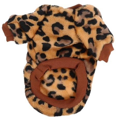 Abaodam Pullover für Hunde Kuscheliges Winterkostüm für Kleine Hunde Warme Haustierkleidung Strapazierfähiger Hundepullover Atmungsaktives Material