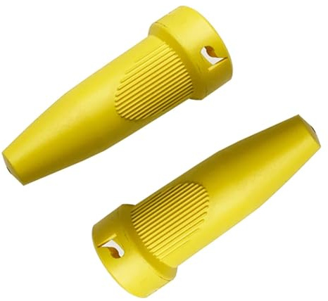 Rynplex For SC1/SC2/SC3/SC4/SC5 Parti for pulitori a vapore 2 pezzi Testa ugello irrigatore potente giallo e rosso Accessori di ricambio Parte del pulitore a vapore(2pcs-01)