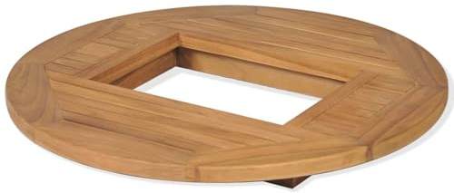 Gecheer Beer Crate Table Top - Brown, 70 x 7.5 cm - Space Saving, Outdoor/Party Use Model43807