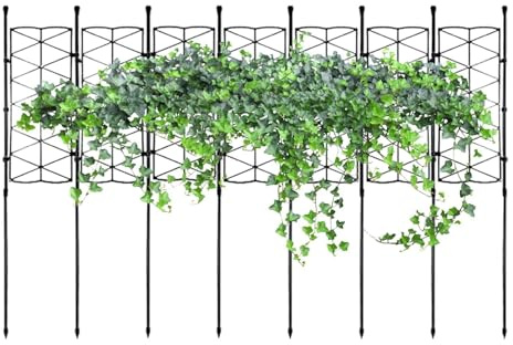 Enrejado de Jardín para Enredaderas Espaldera Jardinería Exterior con