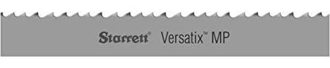 Starrett Versatix MP Bi-Metal Band Saw Blade with M-42 Cobalt Steel Teeth - Ideal for Sawing Structural, Tubes, Small Solids - 7 Ft. 9, 3/4 x .035 x 6-10/P - 99210-07-09