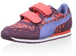 PUMA Zapatillas Cabana Racer Animal V Kids Berenjena/Lila EU 35 (UK 2.5)