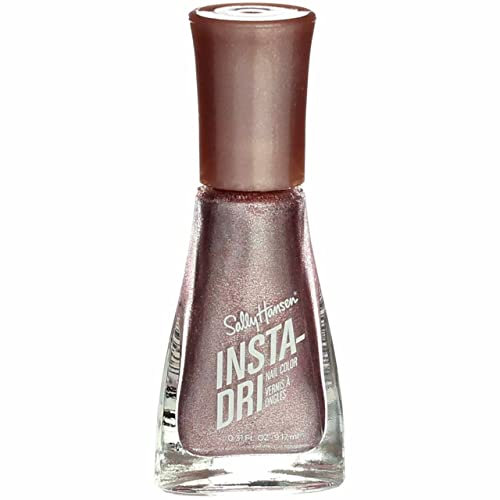 Sally Hansen Smalto Unghie Insta-Dri, ad Asciugatura Rapida, Effetto Manicure Professionale a Lunga Durata, 9.17 ml, 253 Petal to the Metal
