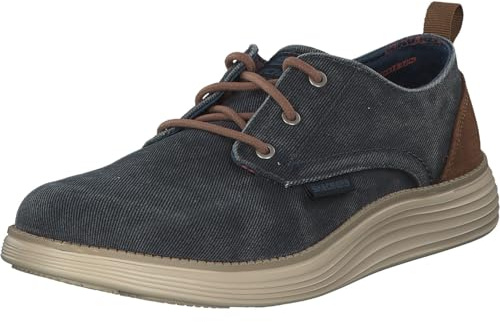 Skechers 65910-NVY Hombre Zapatillas, Azul (Blue 65910/Nvy), 45 EU