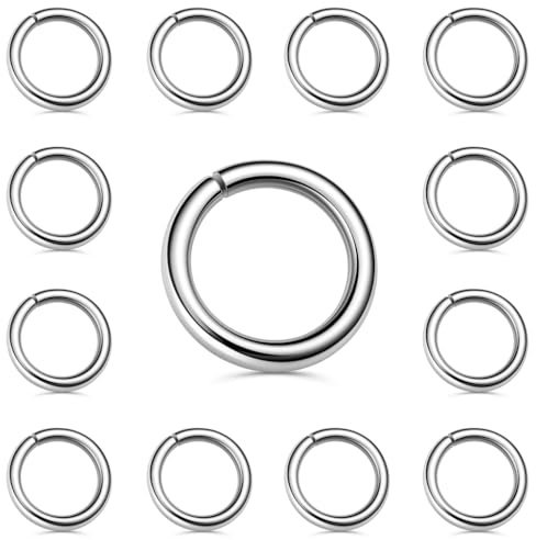 My-Bead offene Biegeringe 2mm 925 Sterling Silber Schmuckringe zum Basteln Verbinden & Reparieren Rundringe Schmuckherstellung DIY Armbänder & Ketten (20 Stück)