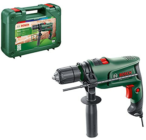 Bosch Home and Garden Home and Garden Bosch Perceuse à percussion électrique - EasyImpact 630 (630 W, dans coffret de transport)