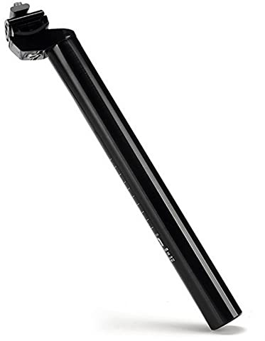 Fahrrad Sattelstütze 27,2 x 300 mm | MTB Sattelrohr [ungefedert] aus Aluminiumlegierung | Rennrad Sattelstange [Farbe - schwarzmatt] | Einstellbarer Sattelwinkel | geeignet für die meisten Fahrräder