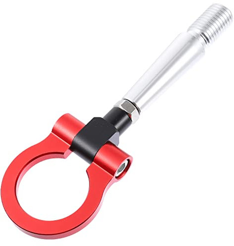 VICASKY Abschlepphaken Für Rennwagen Anhängerhaken Für Autos Abschleppringhaken Aus Aluminiumlegierung Geeignet Für Front Und Heckabschleppung