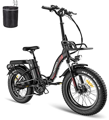 Fafrees F20 MAX Damen E-Bike Klapprad 20 Zoll mit 48V 30AH Akku [ Offiziell ] Elektro Fatbike 20 Zoll, Mountainbike 54N.m, Herren E Bike Klappbar, Elektrofahrräder 150kg