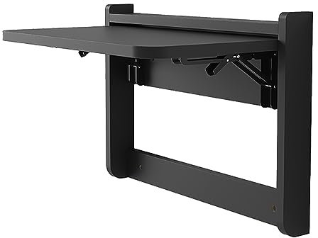 SZITW Wandschreibtisch Klappbarer Wandklapptisch, an der Wand montierter Drop-Leaf-Tisch, Klappschreibtisch, Wäscheklapptisch, Klappcomputertisch, Wandtische für kleine Räume, Holz für Schlafzimme