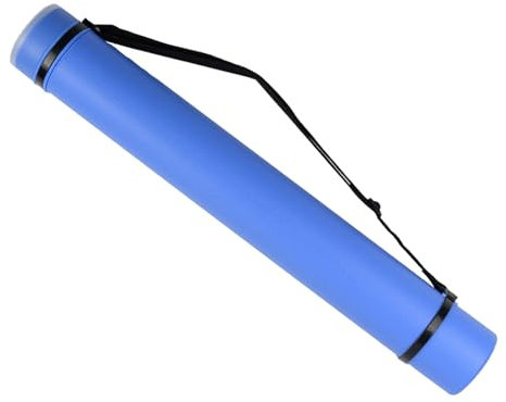 YHAILI Posterröhre Ausziehbare Posterrolle mit Gurt Postertragetasche Teleskop Tube Poster Transportrohr zur Aufbewahrung