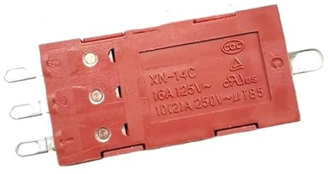 XN-14C interrupteur à bascule 4 broches 3 vitesses interrupteur for sèche-cheveux interrupteur for bigoudi 10A250V T85 16A125V(XN-14C-8,1PCS)