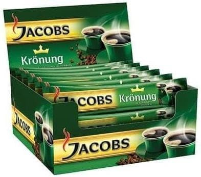JACOBS 3 en 1 Mild, boisson au café soluble avec crème 32 %, goût délicat, lot de 24 tasses, café instantané crémeux, 304,8 g (50 unités, Jacobs Kronung)