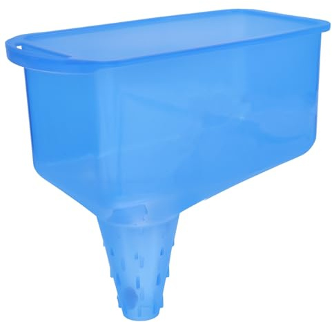 IMIKEYA Entonnoir à Huile Carré En Plastique, Entonnoir Flexible Pour Réservoir D'essence, Outil D'approvisionnement Automobile Sans Bouchon, Usage Voitures Et Motos