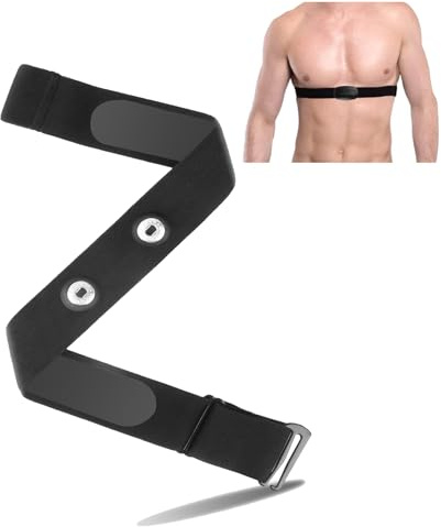 Ranyi for Polar H10 H9 H7 Heart Rate Monitor Chest Strap Replacement | Adjustable Chest Strap for COOSPO H808S H6 H9Z / Powr Labs / WAHOO TRACKR / Magene H603 / iGPSPORT HR40 Heart Rate Monitor