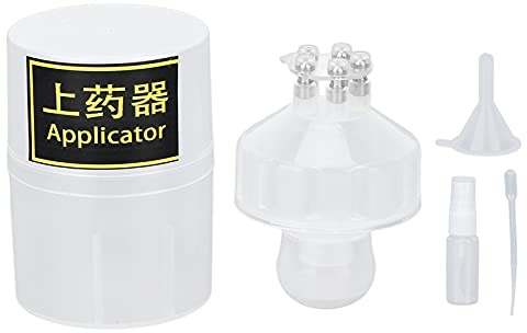 per applicatore del cuoio capelluto, per il trattamento dei capelli, dispositivo di pettine fluido, strumento di crescita per (Bianco)