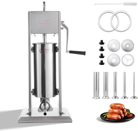 Hakka 2 in 1 Sausage Stuffer and Spanish Churro Maker Machines (11LB/5L)