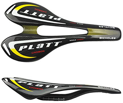 PLATT Carbon Sattel Rennradsättel leicht Fahrrad Sattel Sportsattel für Rennrad und MTB