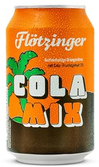 Flötzinger Cola Mix Dose, 330 ml, 24er Pack EINWEG | 24 x 0,33 l