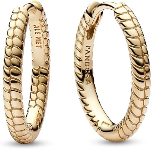 Pandora 262728C00 Schlange Reifen Ohrringe