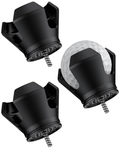 GreenHaven Golf Ball Retriever Grabber for Putters Golf Pick-up Portable Grip Sucker Tool Back Saver for Golfers，3-4 Pack