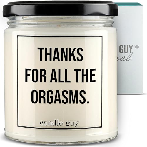 candle guy Duftkerze im Glas [Brennzeit 70h] - Duft-Kerze handgemacht mit Spruch | Freches Geschenk für Frauen, Freundin, Geburtstag | 100% Sojawachs, schöne natürliche Düfte mit ätherischem Öl