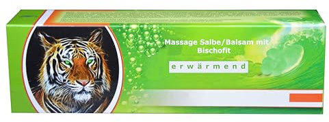 Pomada de masaje para piernas, articulaciones, espalda, músculos, con 5 aceites esenciales, colágeno, ácido hialurónico, mentol, bischofit, para circulación sanguínea, 100 g