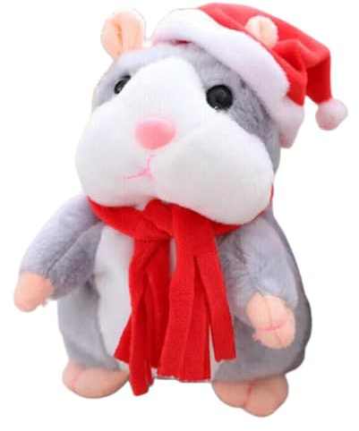 Giocattolo per criceto parlante, Criceto parlante ripete quello che dici, Giocattoli per bambini, Peluche interattivo che si ripete per regalo di compleanno per ragazzine di 2 3 4 5 6 8 anni