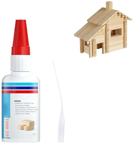 Holzleim,1pc 30g Holzleim Extra Stark,Sekundenkleber Extra Stark,Holzrestaurierungsleim Transparent,Holzklebstoff,Holzrestaurierungsleim,Anti-Vergilbung,für Holzarten,Holzmöbel