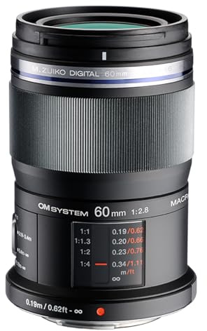 OM SYSTEM M.Zuiko Digital ED 60mm f/2.8 Macro Lens for Micro Four Thirds