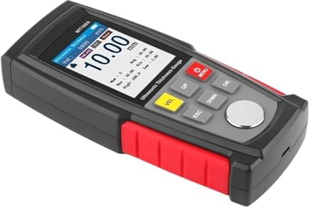 Paint thickness meter, Ultrasonic Car Paint Thickness Gauge Meter Digital Handheld Thickness Metal Tester High Precision Thickness Coat Meter Portable Paint Depth Gauge
