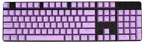 104 ABS-Tastenkappe, OEM-High-End-Druck, durchscheinende Tastenkappe für mechanische Tastatur