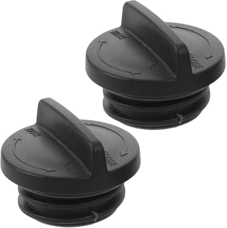 Toddmomy Lot de 2 couvercles d'arrivée d'eau pour Pied de Parasol, pièces de Rechange pour Parasol d'extérieur, Bouchon de Remplissage d'eau pour avec Trous de 2,5 cm