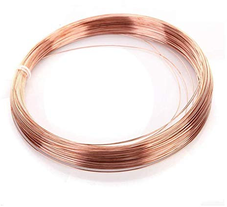 GOONSDS Kupferdraht Rolls - Craft Kupferdraht für DIY Skulptur 1.5mm x 5m