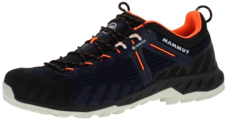 Mammut Alnasca Knit III Low GTX Men, Azul Marino y Negro, 46 2/3 EU, Adulto, Athletic Shoe,