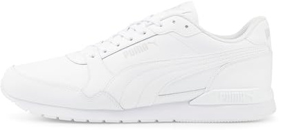 Puma unisex - vuxen ST Runner Leather Adult Sneakers, V3 WHITE-GRAY VIOLET, 38.5 EU