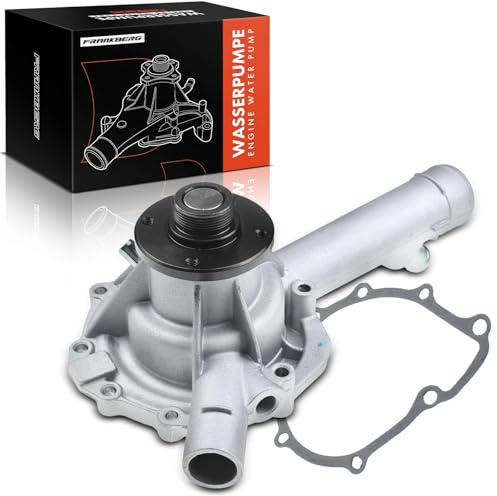 Frankberg Wasserpumpe Kompatibel mit SLK R170 1996-2000 CLK C208 1997-2002 | Kompatibel mit C-Klasse W202 S202 1993-2001 E-Klasse W124 W210 A124 C124 S124 S210 1993-2000 Replace# 1112000401