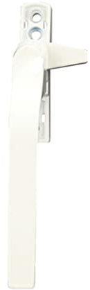 Veemoon Locking Window Handle, Left Right Door and Window Handle Single- Point Portable 7- Word Metal External Flat Window Buckle Window Handle Lock Left Handle