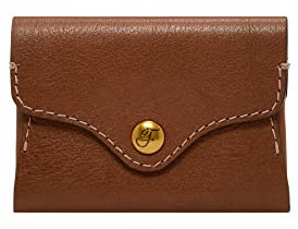 Fossil Damen Heritage Leder Kartenetui Geldbörse für Frauen, Braun, Einheitsgröße