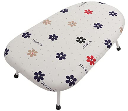 Mini Planche à Repasser de Table avec Jambes Pliantes, Planche à Repasser de comptoir Extra Large avec Housse en Coton, Mini Planche à Repasser Portable pour la Couture, la Salle d'artisanat(2#)