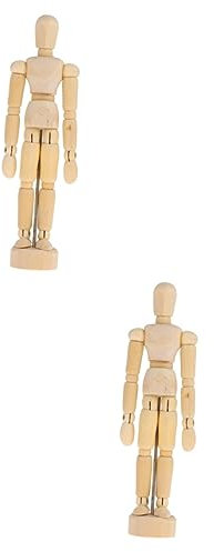 Warmhm 2 STK Skizze Einer Holzpuppe Figur Schaufensterpuppe Zeichnen Menschliches Gelenkmodell Menschliche Kunstpuppe Aus Holz Gliederpuppe Literatur Und Kunst 3D Hölzern Kunsthandwerk