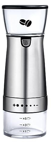 Macinacaffè Caffettiera Espresso Piccola Cappuccinatore Elettrico Piccola Caffettiera Espresso Smerigliatrice Elettrica Piccolo Plastica Abs Completamente Automatico Macinino