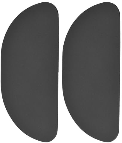 uxcell 2pcs Refrigerator Drip Catcher, Non-Slip Fridge Water Dispenser Drip Tray, Protects Ice and Water Dispenser Pan from Spills, Black