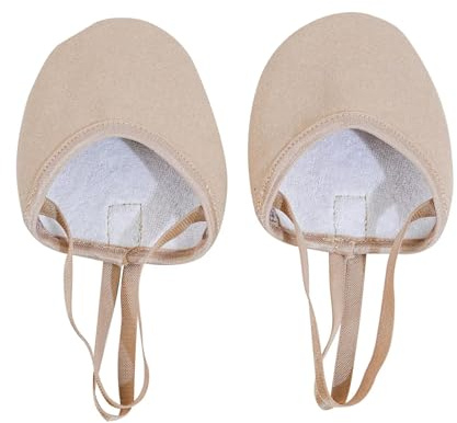 flexdans Zapatos de Ballet Punteras Gimnasia Ritmica,Zapatos de Danza Rítmica con Media Punta para Niñas y Mujeres Gymnastics Shoes 36