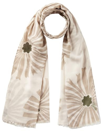 United Colors of Benetton Damen Sciarpa 6tocdu01r schal, Weiß, Einheitsgröße