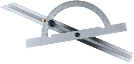 Angles Meter Misura Goniometro Righello Metallo Finder 10-170 Gradi Regolabile Goniometro Strumento di Misura