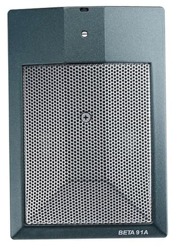 Luobannm Micrófono de Condensador con Cable Semicardioide Profesional 91 para Captación de Baja Frecuencia. Micrófono de Instrumento. Micrófono Profesional.