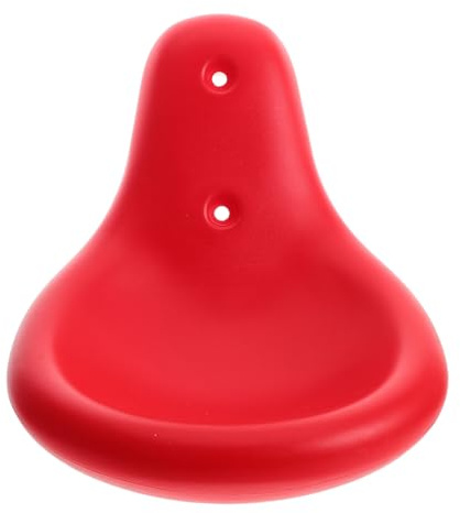 HEALSOPTHY Seesaw Seat Cushion Swing Seats Outdoor Outdoor Swing for Playground Equipment Playground Seesaw Repairing Part outside Sit Patio Red Plastic